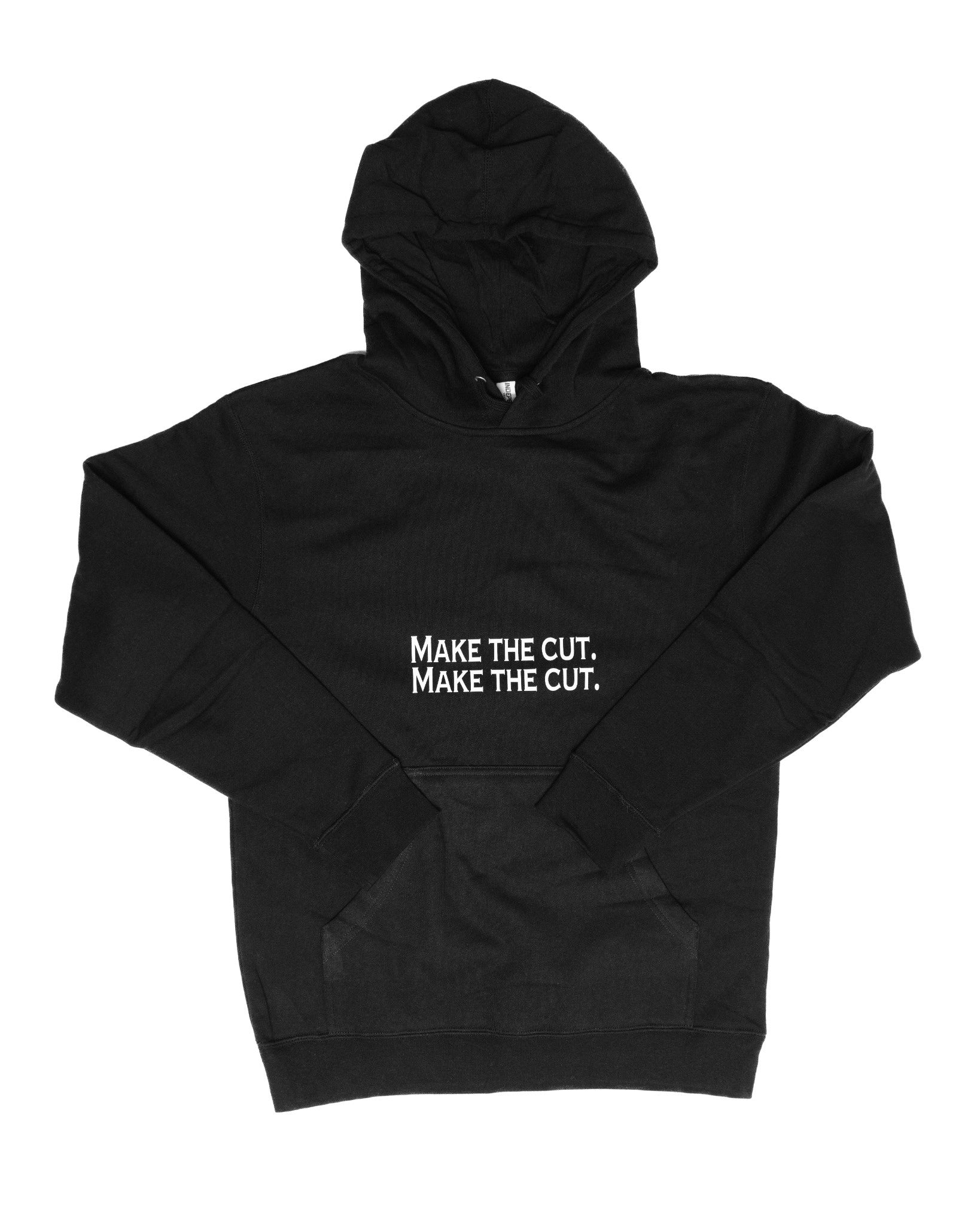 Make The Cut Hoodie Black